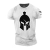 T Shirt For Men Spartan Bodybuilding Tracksuits Leisure O-neck Outdoor Sports Short Sleeve Summer Quick Dry Material Loose Tees