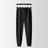 Casual Clothes Men Track Pants Suit Round Neck 2022 New Elastic Breathable Pleated Short Sleeve Thin Jogger Two Piece Set Gym