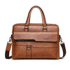 Men Briefcase Bag for Documents Designer Leather Luxury Brand Men's Business Travel Bag A4 Document Organizer handbag