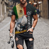 Big Rooster Animal 3D Print T Shirt Men's Loose Short Sleeve O Neck Shirt Oversized Top Summer Dress