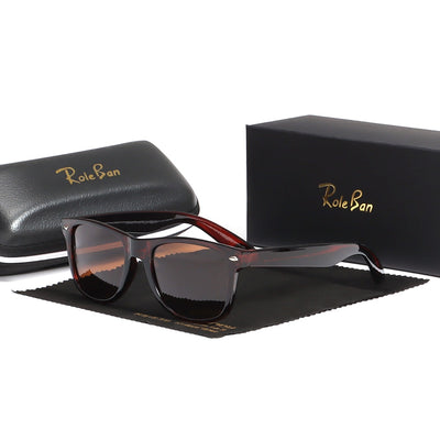 2022 New Square Polarized Sunglasses Women Men Luxury Brand Rivet Sun Glasses Ladies Bans Eyewear UV400 Oculos De Sol