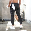 2023 Brand Men's Sports Pants Casual Multi Pocket Zipper Men's Pants Outdoor Solid Color Bodybuilding Pants Street Clothing