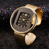 New Luxury Brand Bracelet Watch Gold Silver Dial Lady Dress Quartz Clock Hot bayan kol saati