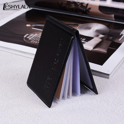 PU Leather 40 Cards ID Credit Card Holder Book Case Keeper Organizer Passport Credit Card Case Business Men Women Vintage Bag