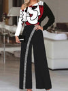 2022 New Wide Leg Pants Long Sleeve Jumpsuit Overalls One Shoulder Jump Suits for Women