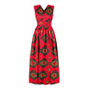Women African Lace-up Dress Fashion Style African Women Lace-up Waist Maxi Dress Plus Size Long Dress Convertible Robe Longue