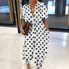 New Leopard Print Jumpsuit for Women Retro Short Sleeved Button Casual Pants Loose Fit Jump Suits for Women