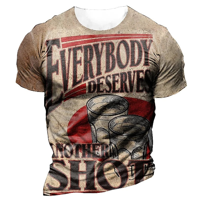 3d Vintage T Shirt For Men 2022 Navigation Men's T Shirt Oversized Short Sleeve Classic Tops Tee Shirt Man Clothing 6xl Camiseta