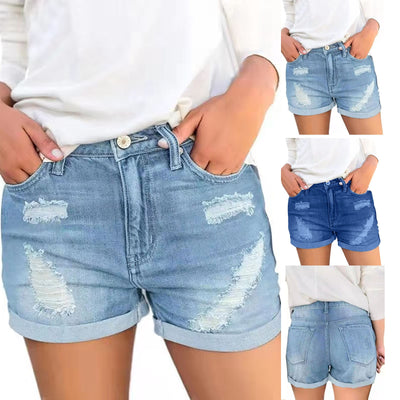 Slim Waist Shorts Pants Hole Womens Cotton Shorts Short Dresses for Women Party Night Silk Pajamas for Women Shorts Set Lace