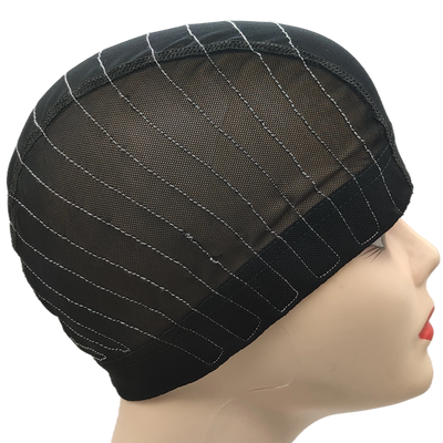 Mesh Wig Caps For Sewing Machine Training 4x4 Lace Closure Wig Caps Spandex Dome Guideline Wig Caps for Making Wigs