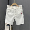 Embroidered Logo Summer Golf Casual Suit Shorts Men's Plankton Big Shorts 2023 New Striped Five-point Dress Pants Mid-pants