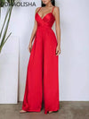 2023New Sexy Sleeveless Sling Wrapped Chest High Waist Rompers Casual Party Jumpsuit Women Elegance Jump Suits for Women Romper