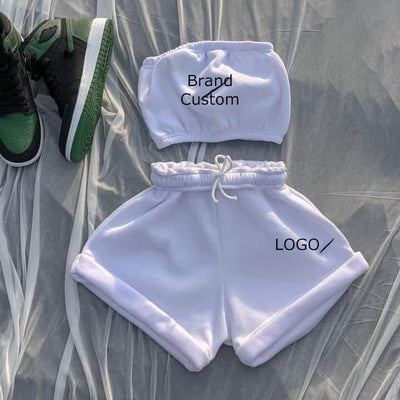 Summer logo printed women Matching Set 2 Piece Sexy Crop Tops And jogger Pants Tracksuit Two Piece set women joggers track suit