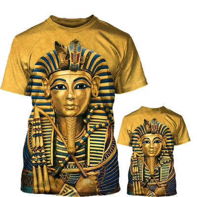 CLOOCL Brand T-shirt Ancient Egypt Gods T-shirts 3D Print Goddesses Pharaoh Tee Shirt Summer Men Women Short Sleeve Street Tops