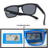 Fashion Square Vintage Polarized Sunglasses Men Women Retro Driving Fishing Luxury Brand Designer Sun Glasses UV400 Eyewear
