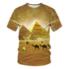 CLOOCL Brand T-shirt Ancient Egypt Gods T-shirts 3D Print Goddesses Pharaoh Tee Shirt Summer Men Women Short Sleeve Street Tops