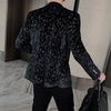 2023 Luxury Sequin Design Men Blazers Singer Stage Suit Jacket Wedding Business Casual Dress Coat Blazer Masculino Veste Homme