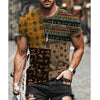 2022 Summer New Style Jesus 3D Print Retro Harajuku Ethnic Short Sleeve T-shirt O-Neck Polyester Material Men's T-shirt