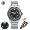 IPOSE IX&DAO 5303 Watch For Men PT5000 Movement Automatic Mechanical GMT Sport Retro Diving Casual Dress 200m Waterproof Watches